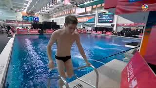 Carson Tyler's historic dive | U.S. Olympic Diving Trials