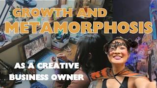 ↟spring studio vlog having more fun and getting my spark back as a creative business owner