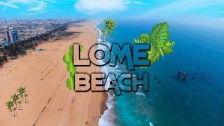 THIS IS LOME BEACH, TOGO 4K DRONE VIDEO 2024