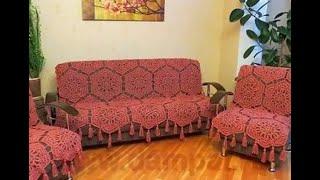 Crochet motif* Napkin* Большие мотивы крючком /плед,покрывало/  Вязание крючком салфетки  Урок 359