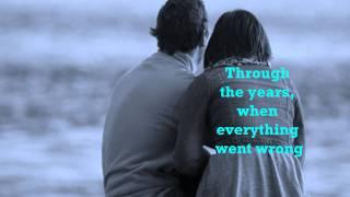 KENNY ROGERS - THROUGH THE YEARS [w/ lyrics]