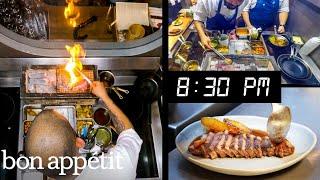 We Put 12 Cameras in A Tiny Restaurant Kitchen on Friday Night | Bon Appétit