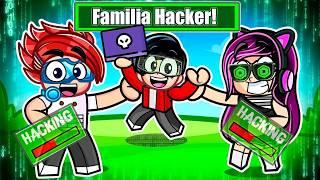 NOS CONVERTIMOS en UNA FAMILIA DE HACKERS en Roblox | Karim Juega