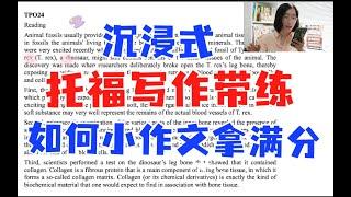 【托福小课堂】沉浸式托福写作带练 | 托福小作文如何拿满分