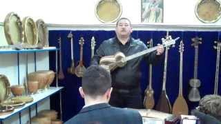 Master of Uzbek traditional musical instruments