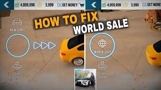 HOW TO FIX WORLD SALE || CAR PARKING MULTIPLAYER NEW UPDATE