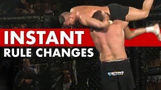 10 Precise Moments That Forever Changed MMA Rules