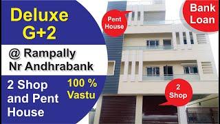 G+2 With Pent House 2 Shop House  For Sale @ Rampally Nr Andhrabank Call : 9394837211 More Details 