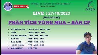 PHÂN TÍCH & ĐỊNH GIÁ CỔ PHIẾU NGÀY 27.10.2023