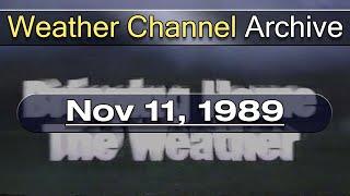 The Weather Channel - Bringing Home The Weather  (Nov 11 1989)