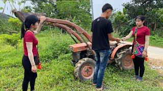 Kubota tractor with loader has been sitting there for over 10 years! Can we save it?? (Can it run?)