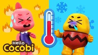 HOT vs COLD Challenge Song  Cocobi Kids Songs & Nursery Rhymes | Hello Cocobi