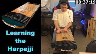 Learning a New Instrument - First 2 Hours Playing the Harpejji