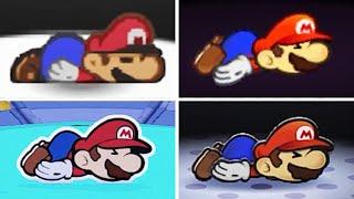 Evolution of - Game Over in Paper Mario Games