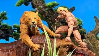 MARVEL LEGENDS ZABU & KA-ZAR REVIEW | ZABU BAF SERIES