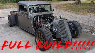 Full Build of a Factory Five 35 Hot Rod Truck in 11 Mins