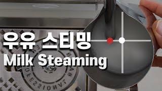 ENG SUB [Latte Art] If you invest 10 minutes in this video, "milk steaming" will change.