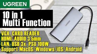 Unboxing UGreen CM179 Multi Function 10 in 1 | Paket Lengkap!