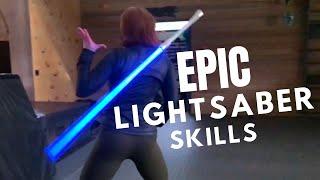 EPIC LIGHTSABER SKILLS - Real Life Jedi [MUST WATCH!]