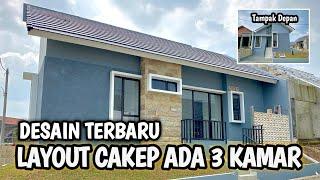 MENARIK‼️ RUMAH 1 LANTAI PUNYA 3 KAMAR TIDUR DESAIN MODERN MINIMALIS, NUANSA BUKIT BITUNG