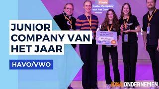 Junior Company van het jaar 2023 havo/vwo - Jong Ondernemen