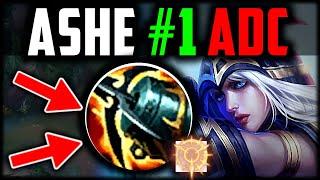 ASHE THE #1 ADC IN LEAGUE OF LEGENDS - How to Play Ashe & Carry for Beginners Season 14