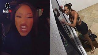 "Stop F**king Lying" Nicki Minaj Seemingly Subs Erica Mena After Safaree Released Security Video! 