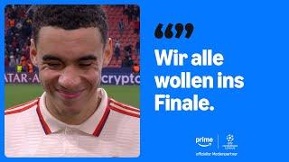 Ein glücklicher Jamal Musiala im Interview nach Leverkusen - FC Bayern 0:2