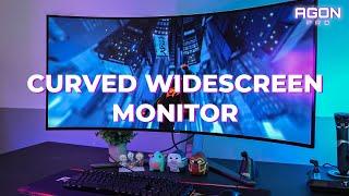 The Ultimate 800R Curved Gaming Monitor | AGON PRO AG456UCZD Review