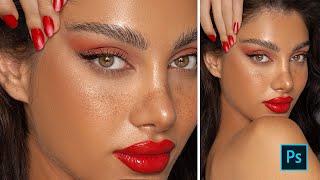 High End Professional Retouch - Beauty Retouch ( Photoshop )