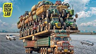 15 Crazy Heavy Equipment Machines That Are At Another Level | Giga Tech Lab