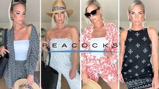 PEACOCKS SUMMER HOLIDAY CLOTHES NEW ARRIVALS HAUL TRY-ON GRWM HIGHSTREET UK SALE DISCOUNT CODE