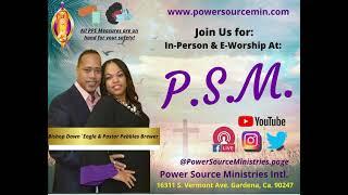 Come Worship w. Us at Power Source Ministries