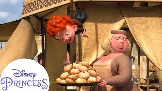 Funniest Pranks from Merida's Little Brothers | Disney Princess