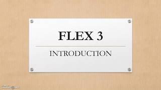 Introduction to Flex 3 Komvux Malmö Södervärn