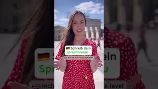 FINDE EINEN GESPRÄCHSPARTNER (Deutsch lernen | Sprachen üben  | learn German) #shorts #deutsch