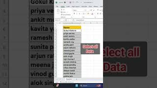 Replace last name in excel #excel #exceltips #exceltricks #exceltutorial #excelshortcuts #exceltips