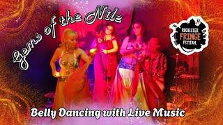 The Gems of the Nile Belly Dance Hand Candle Performance to Live Music (Fringe Festival 2024)