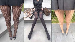 Winter/Spring 2023/24 Outfit Ideas // Overknees, Special Tights, Louis Vuitton