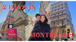 MONTREAL VLOG | driving from Vermont to Canada, Best Hotel in Montreal, poutine, books, & more!
