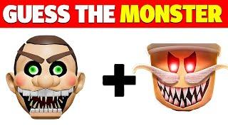 Guess The MONSTER By EMOJI! | Top Roblox Escape Scary Obby Games | Mr. Funny, Papa Pizza