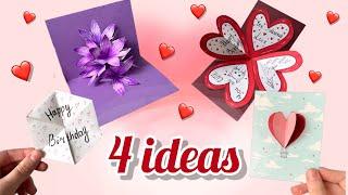 DIY BIRTHDAY GIFT IDEAS | 4 IDEAS | CUTE GIFT FOR FRIENDS/ FAMILY 