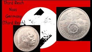 Germany   Third Reich 5 Reichsmarks, 1936