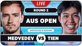 MEDVEDEV vs TIEN | Australian Open 2025 | LIVE Tennis Watchalong