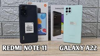 Xiaomi Redmi Note 11  vs  Samsung Galaxy A22 ,Bagus Mana???