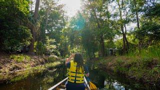 Our Fort Wilderness Day Going To A Dog Park, Grill, Canoeing, A Campfire, And Grilling At Our Cabin!