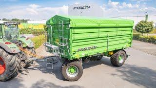 JOSKIN Tetra-CAP - The ultimate hermetic, universal and maneuverable tipping trailer