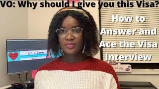 US F1 Visa Interview Questions and Answers