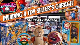 Toy Hunting at Uncle T's Toys! Vintage Toy Hunt Vlog with Mates!