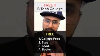 FREE B Tech   Is it True ??  #shorts #jee #cuet #ssb #navy